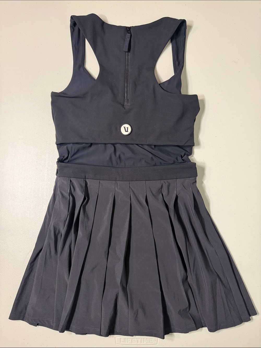 Vuori Set Dress Performance Dress Tennis Pickleball Black Small